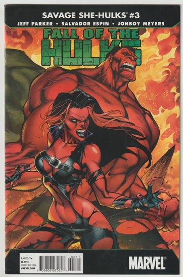 Fall of the Hulks: Savage She-Hulks #3 (2010)