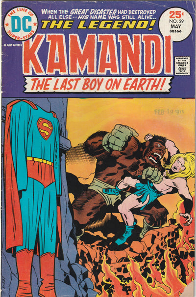 Kamandi, The Last Boy on Earth #29 (1975) - Jack Kirby