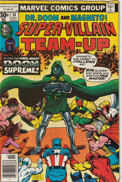 Super Villain Team-Up #14 (1977) - Avengers, Champions & X-Men Appearance