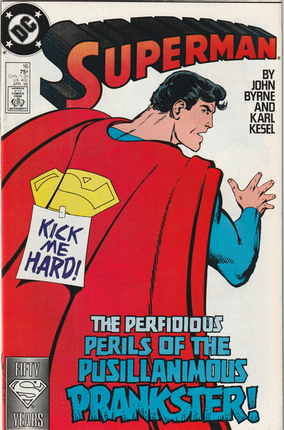 Superman #16 (Vol 2, 1988) - First appearance of Supergirl II (Linda Danvers/Matrix)