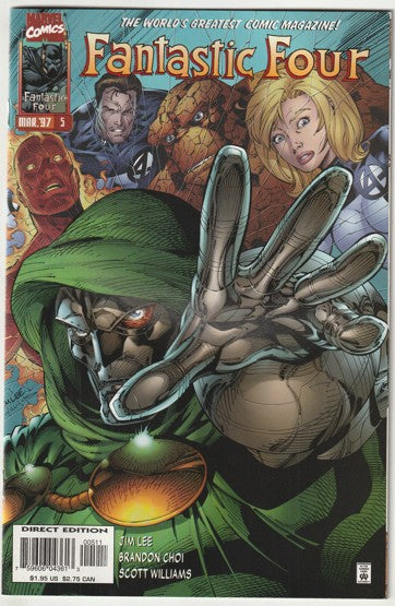 Fantastic Four #5 (1997) - Heroes Reborn - Jim Lee