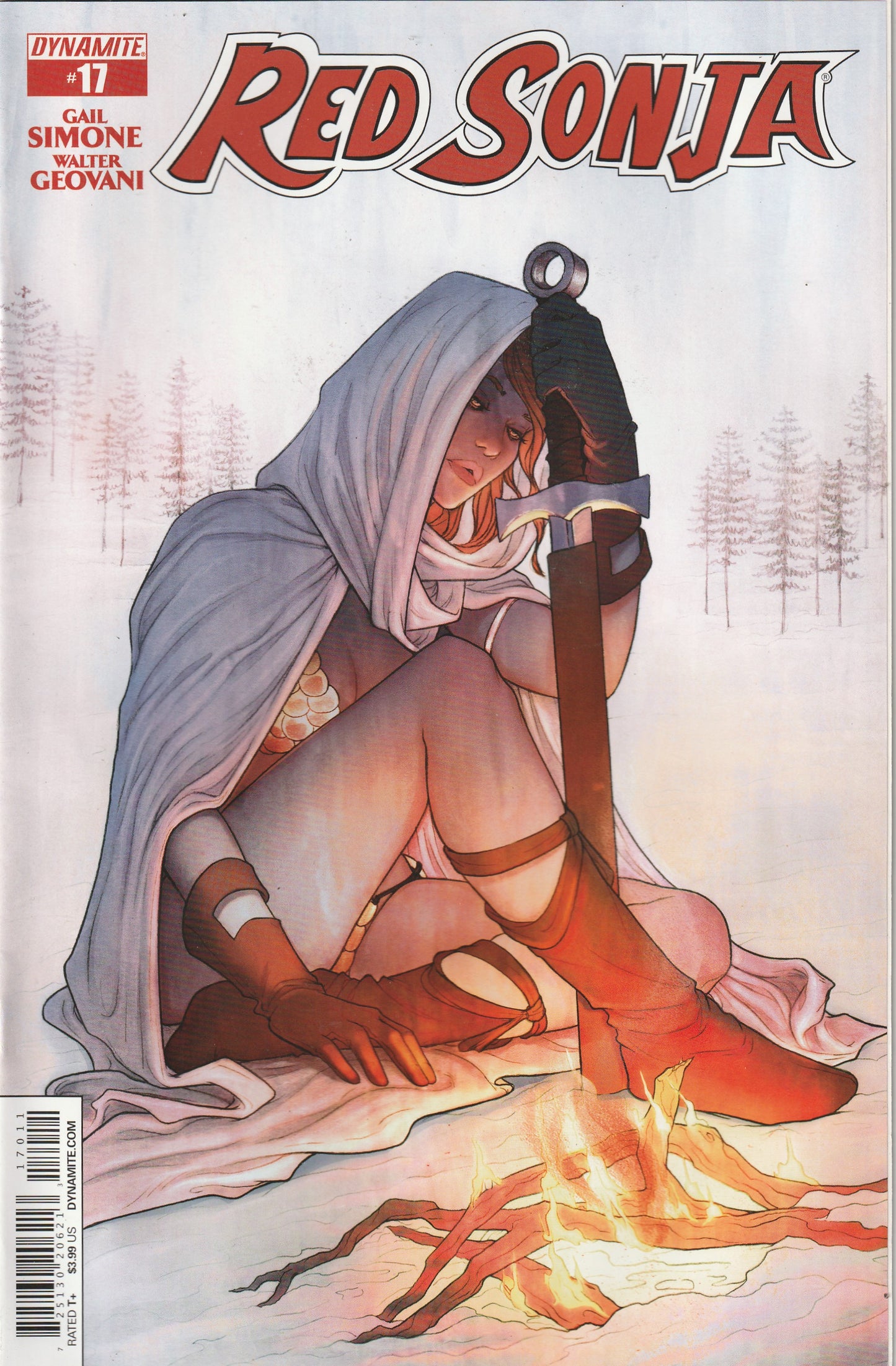 Red Sonja #17 (2015) - Gail Simone, Jenny Frison Main Cover