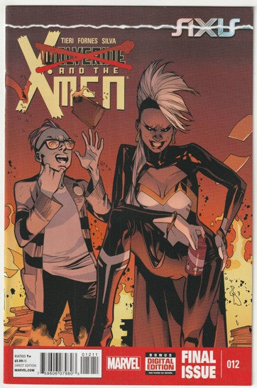 Wolverine and the X-Men #12 (Vol 2, 2015) - Final issue of series.  AXIS tie-in