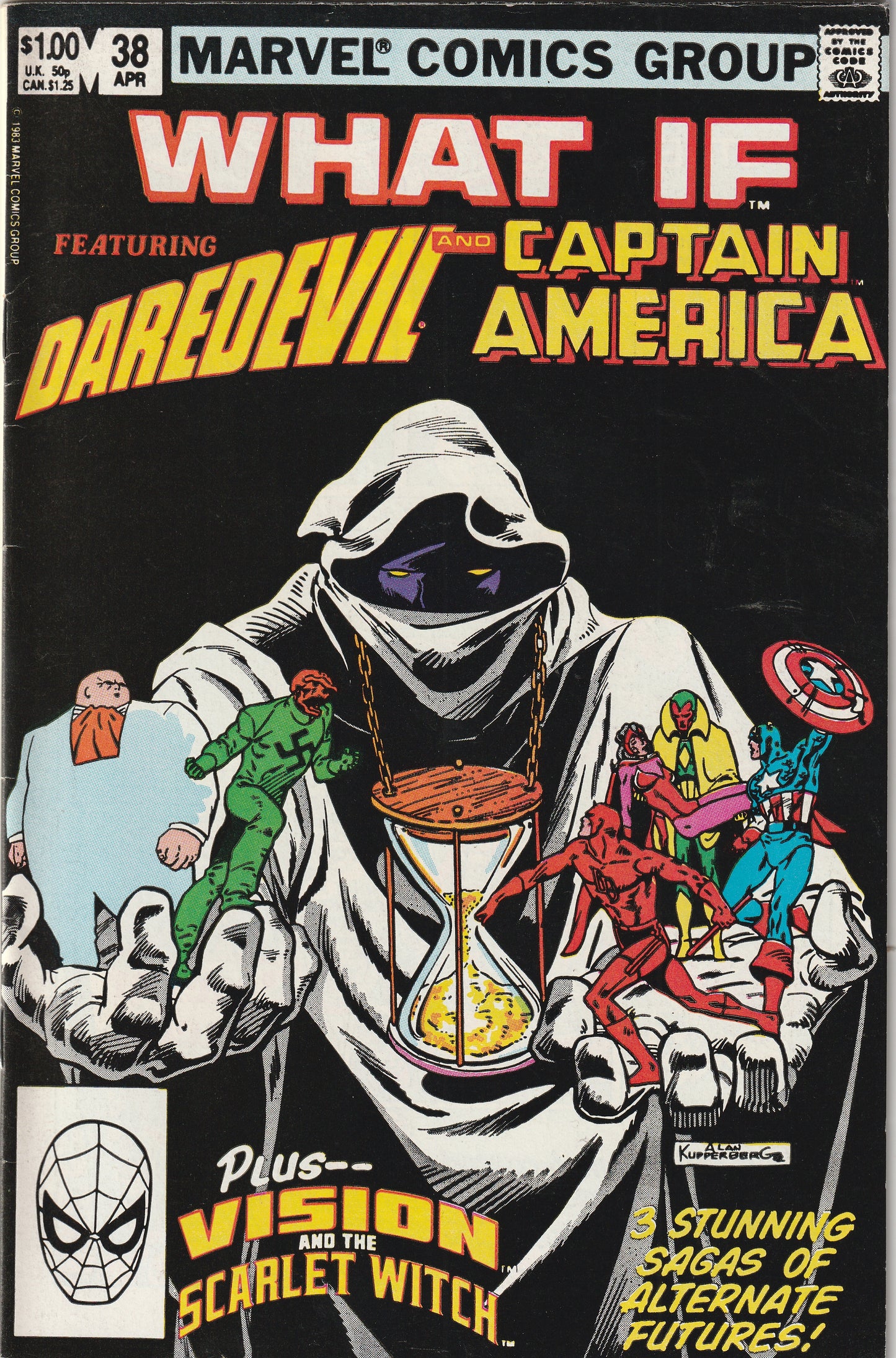 What If? #38 (1983) - Daredevil/Captain America.