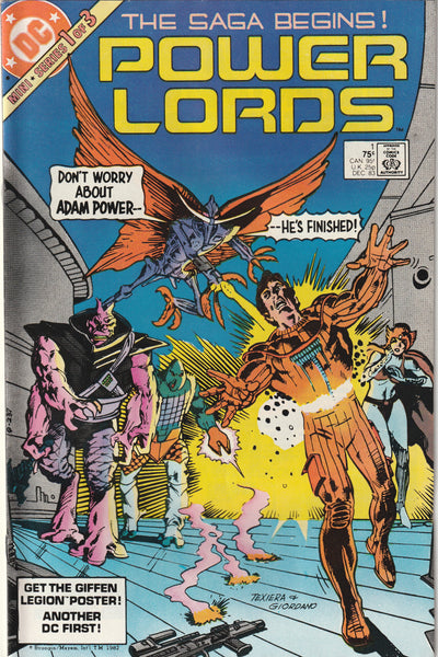 Power Lords (1983) - Complete 3 issue mini-series