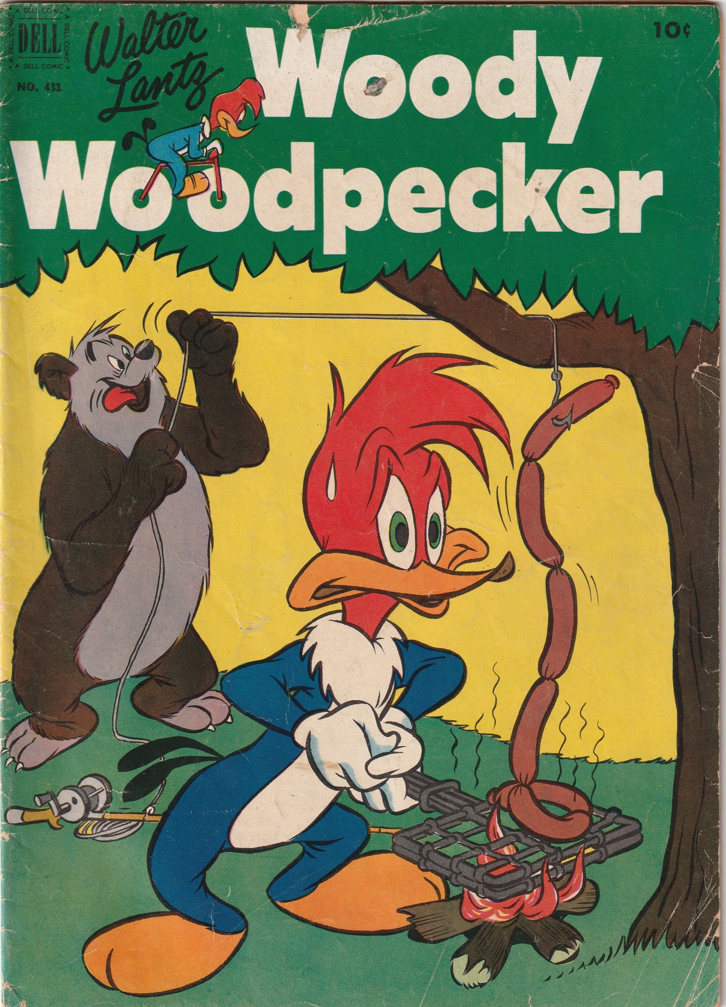 Dell Four Color #431 (1952) - Walter Lantz Woody Woodpecker