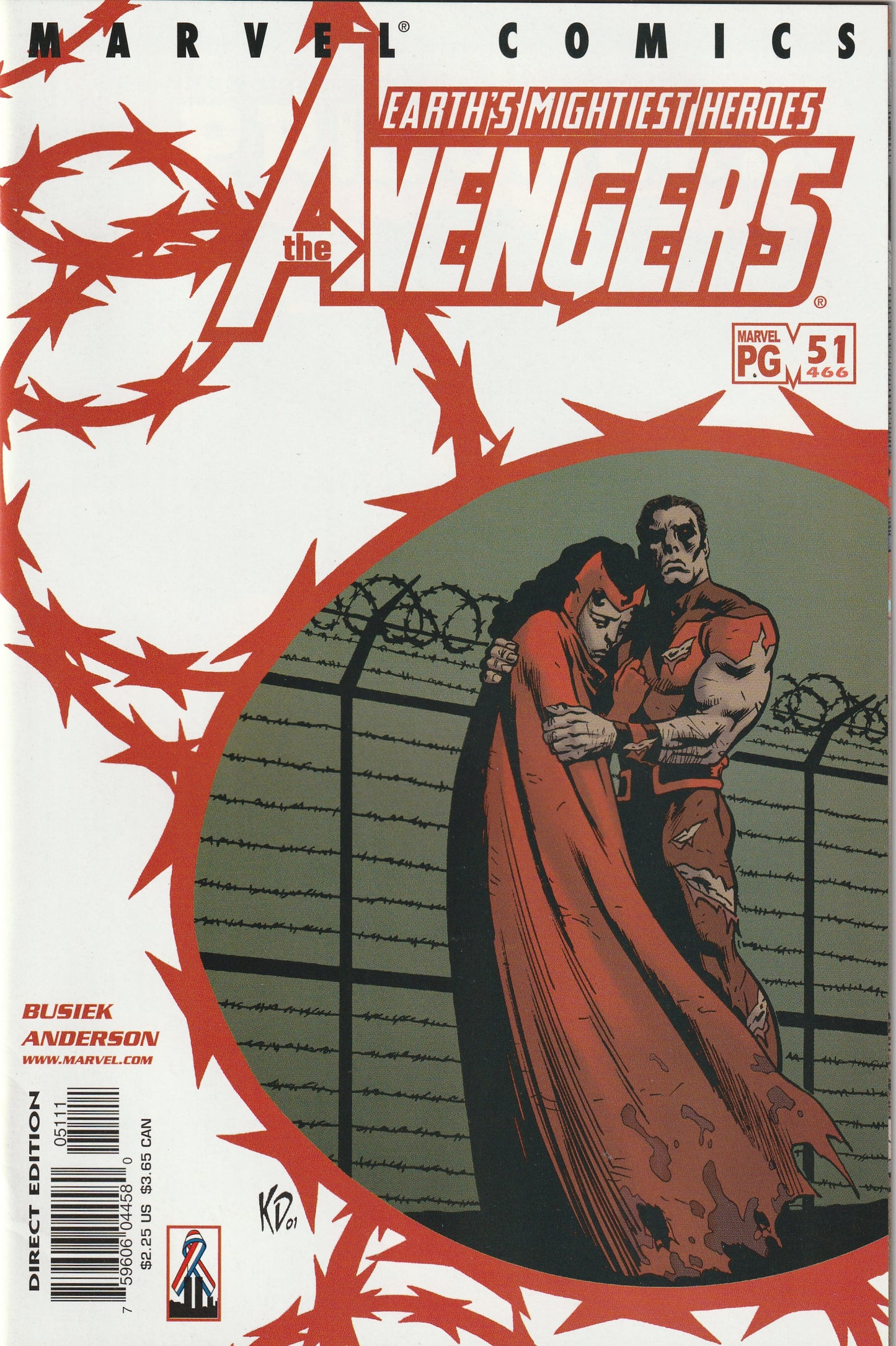 Avengers (Vol 3) #51/466 (2002) - Wonder Man