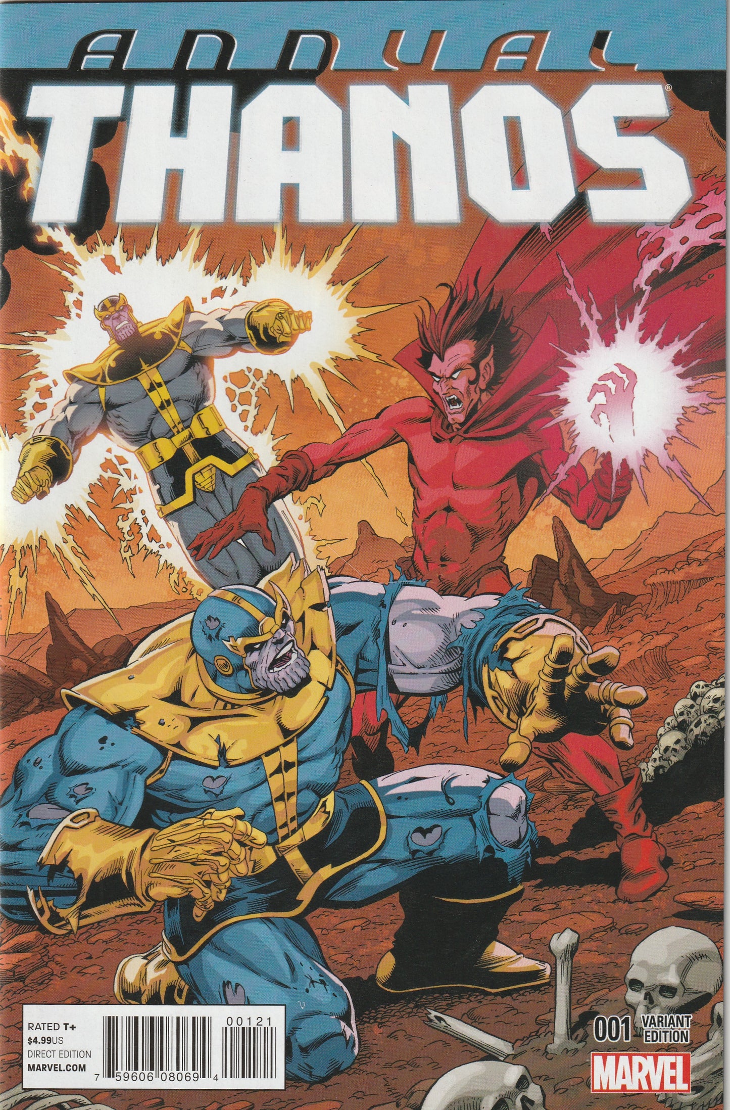 Thanos Annual #1 (2014) - Jim Starlin Variant Cover