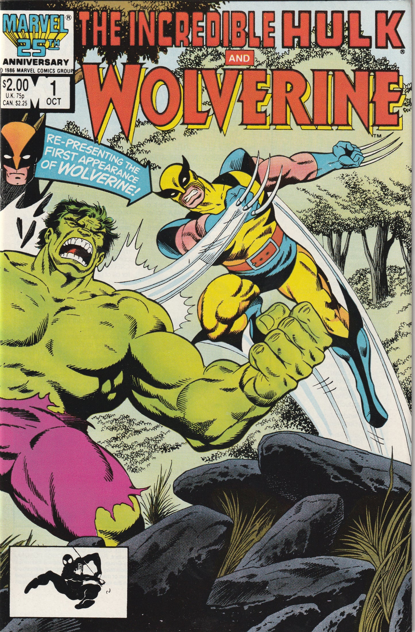 Incredible Hulk and Wolverine #1 (1986)