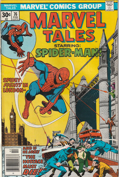 Marvel Tales #76 (1977) - Reprints Amazing Spider-Man 95