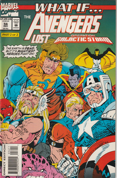 What If? #56 (Vol 2 - 1993) - The Avengers Lost Operation Galactic Storm?