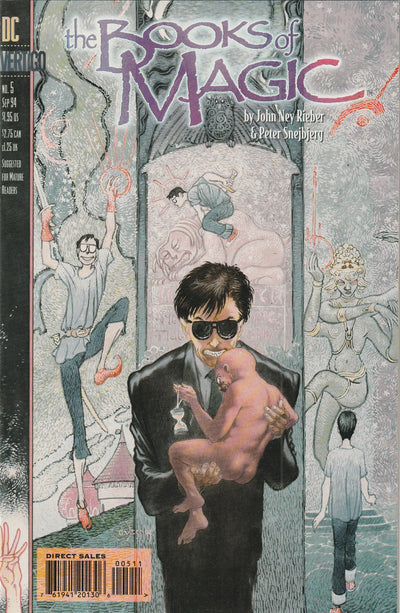 The Books of Magic #5 (1994) - 1st Appearance of Molly O'Reilly, Barbatos, Sir Timothy Hunter