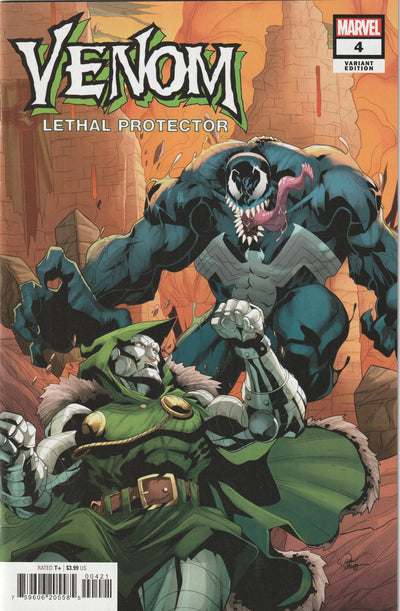 Venom Lethal Protector II #4 (2023) - Variant Logan Lubera Cover