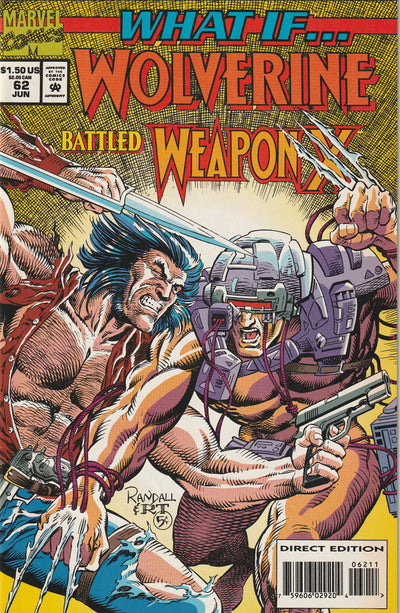 What If? #62 (Vol 2 - 1994) - Wolverine Battled Weapon X