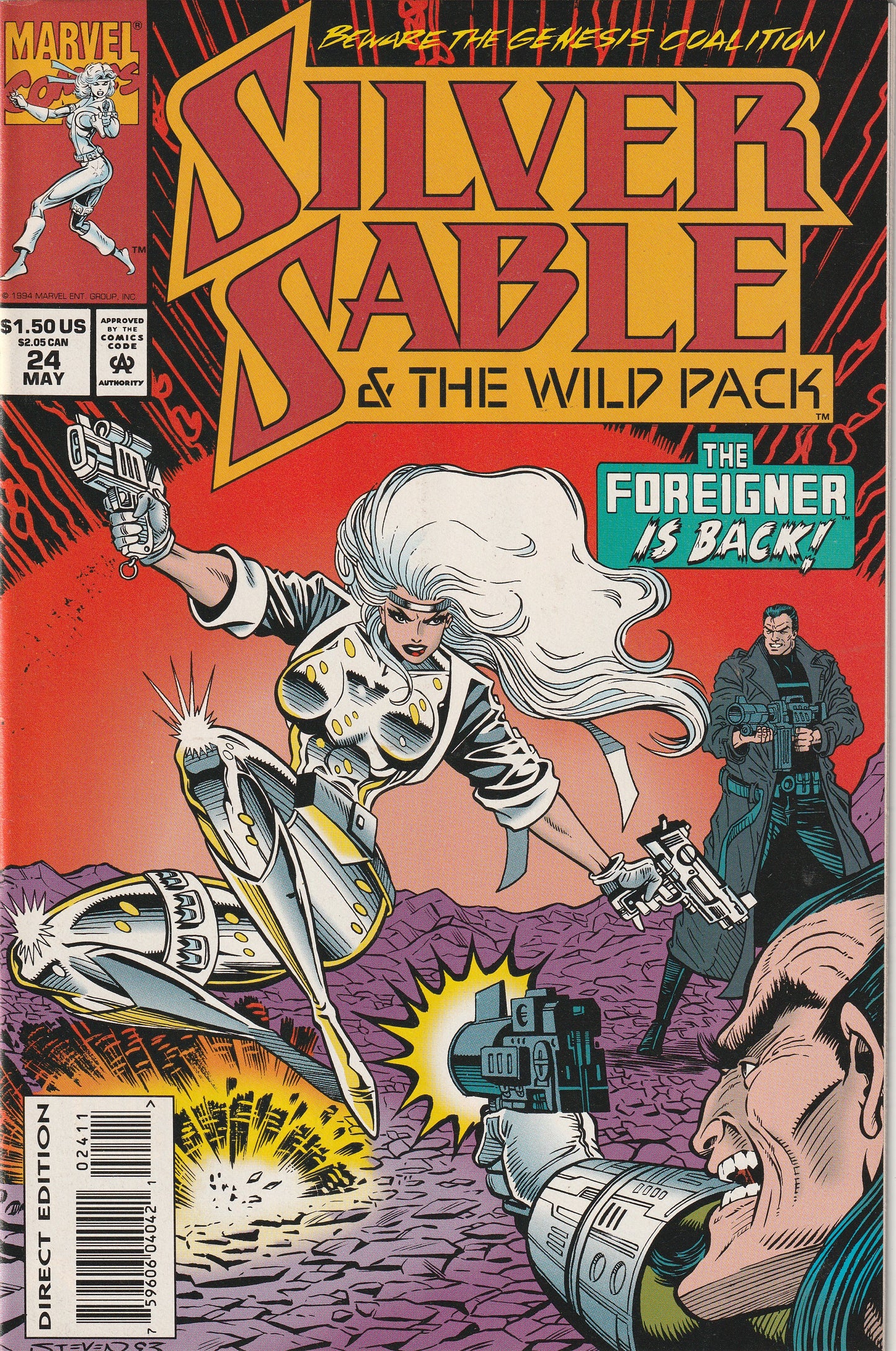 Silver Sable & The Wild Pack #24 (1994)