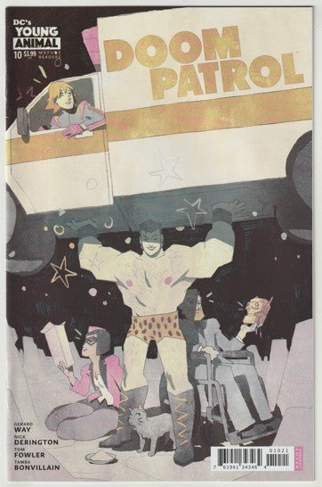 Doom Patrol #10 (2018) - Kyle Smart Variant Cover