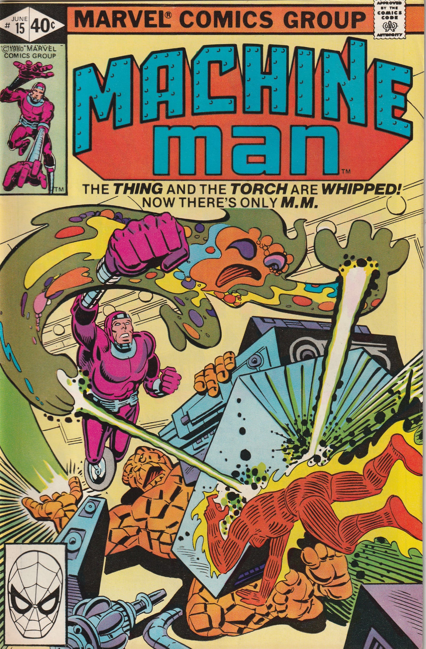 Machine Man #15 (1980) - Steve Ditko