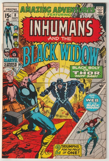 Amazing Adventures #8 (1971) - Neal Adams
