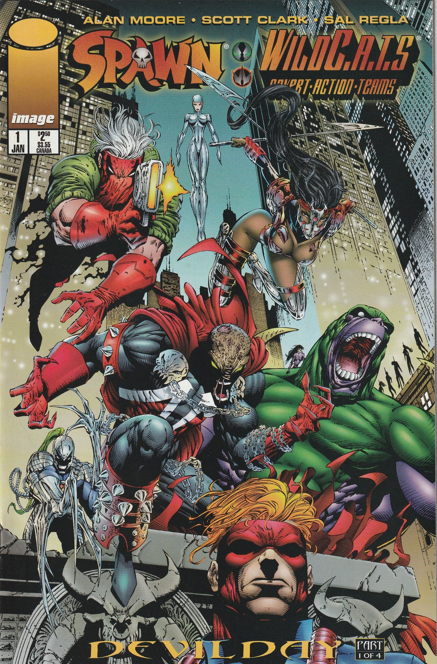 Spawn/WildC.A.T.S #1 (1996)