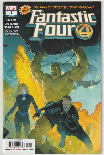 Fantastic Four #1 (LGY #646, Volume 6, 2018)