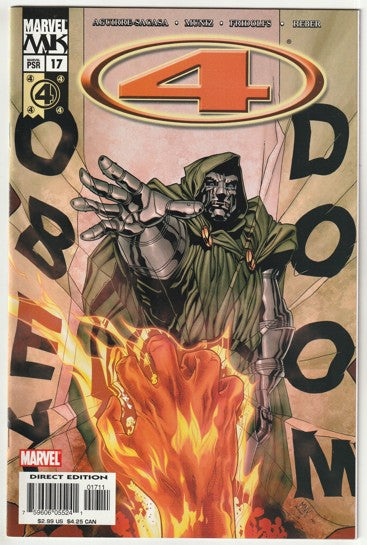 Marvel Knights 4 #17 (2005) - Doom Cover