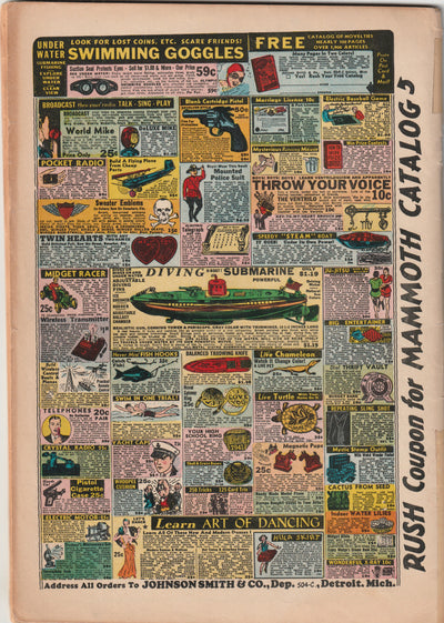 Amazing Man Comics #15 (1940) - Lew Glanzman bondage cover