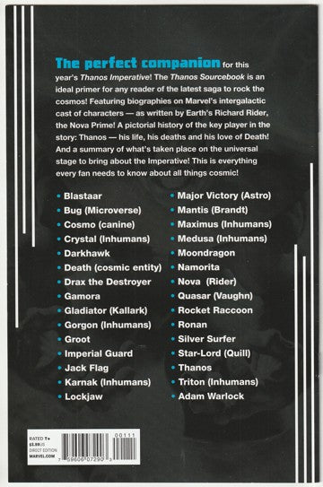 Thanos Sourcebook (2010) - one-shot