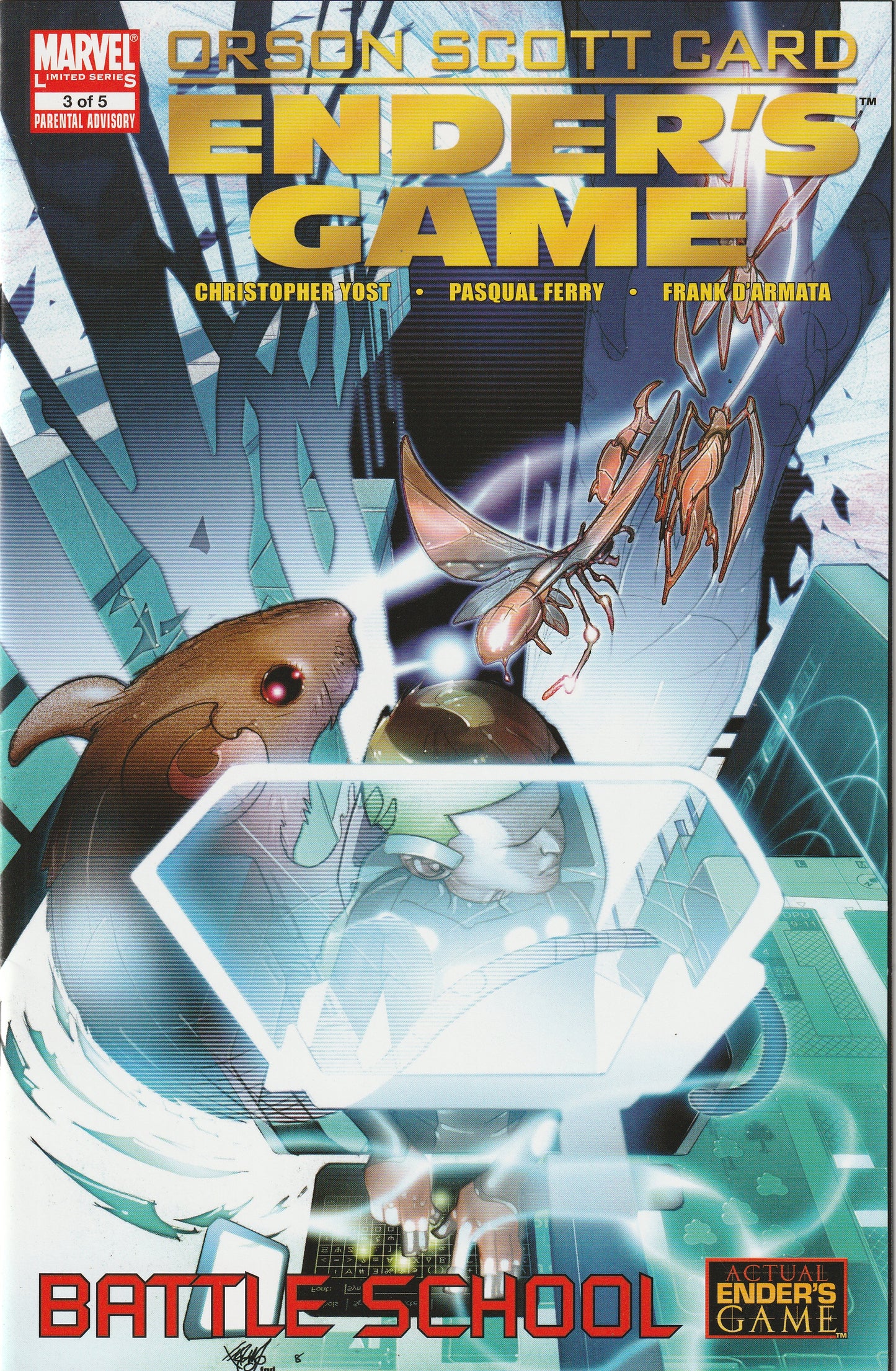 Ender's Game: Battle School (2008-2009) - 5 issue mini series - Orson Scott Card