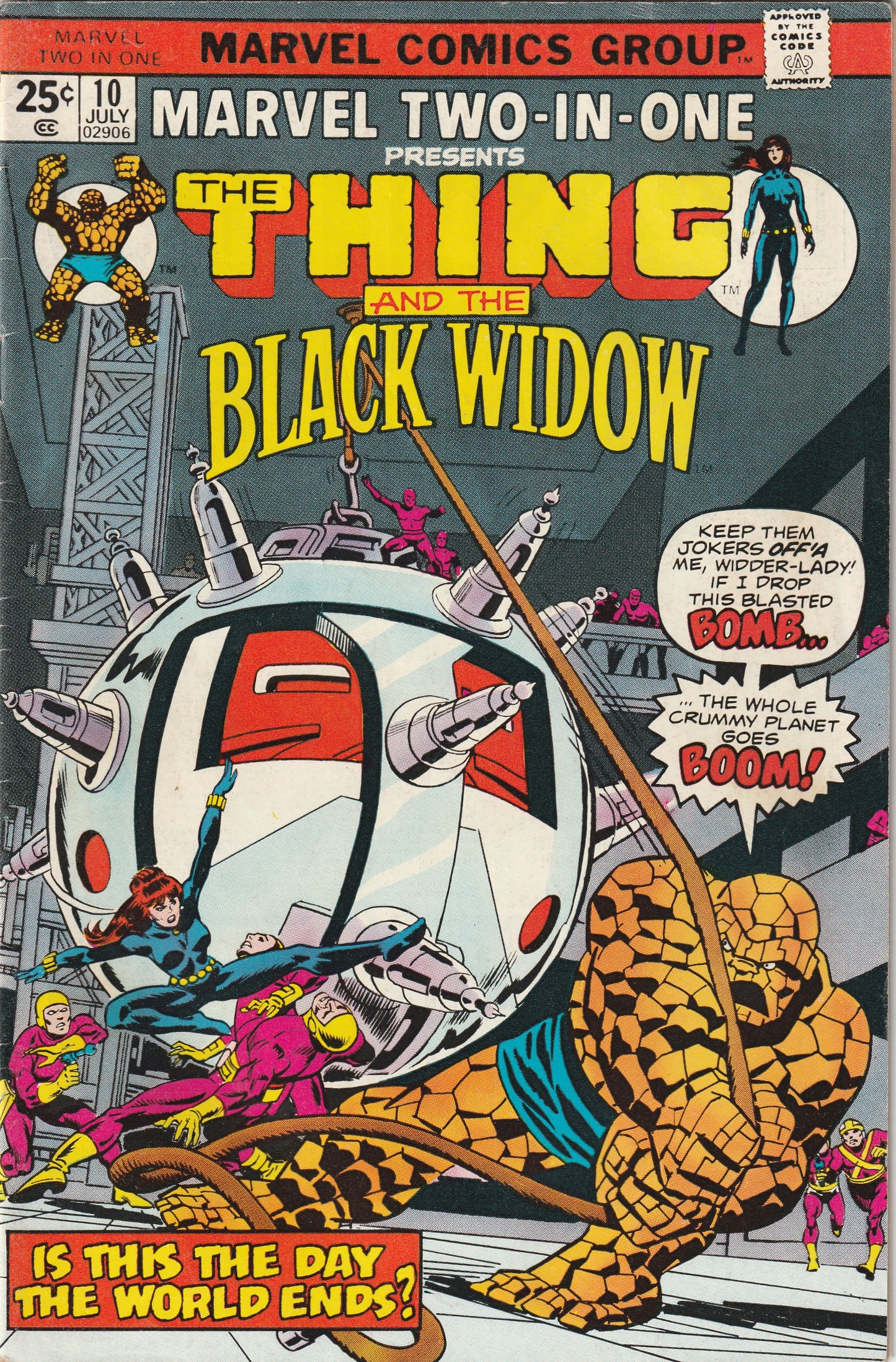 Marvel Two-in-One #10 (1975) - The Thing and Black Widow
