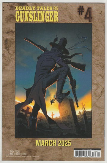Deadly Tales of the Gunslinger #3 (2025) - Marcial Toledano Vargas Cover
