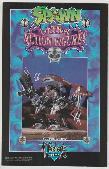 Spawn #38 (1995) - 1st appearance and origin of Cy-Gor