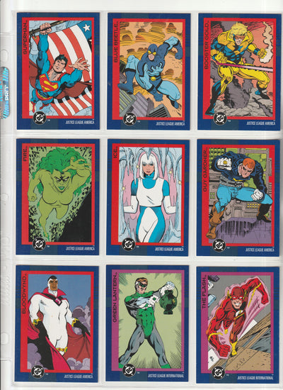 1993 Skybox DC Cosmic Teams - Complete base set