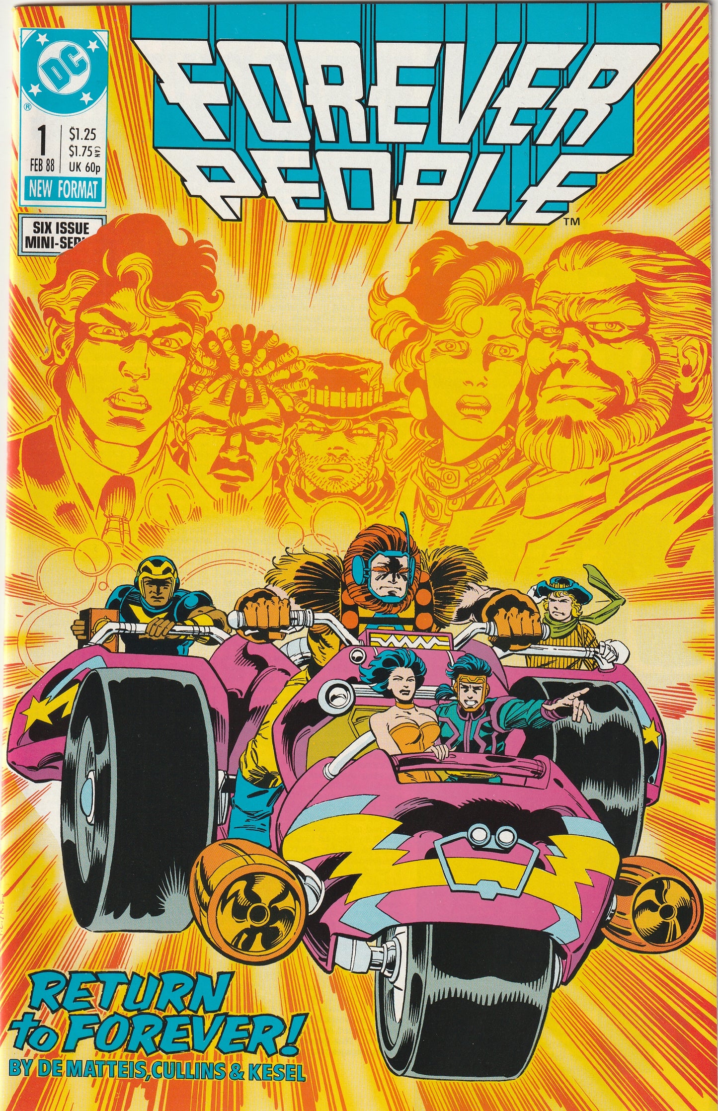 Forever People (1988) - Complete 6 issue mini-series