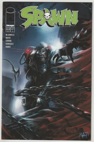 Spawn #353 (2024) - Cover B Francesco Mattina Variant Cover
