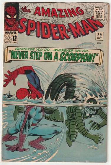 Amazing Spider-Man #29 (1965) - 2nd App of Scorpion