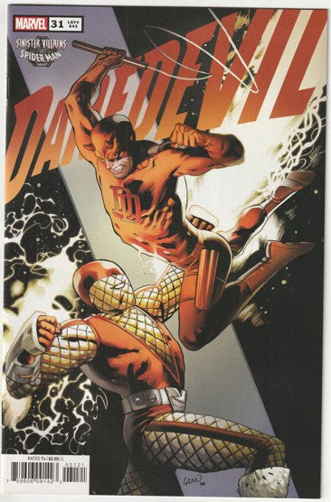 Daredevil #31 (LGY #643) (2021) - Greg Land Spider-Man Villains Variant Cover