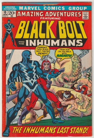 Amazing Adventures #10 (1972) - Gil Kane