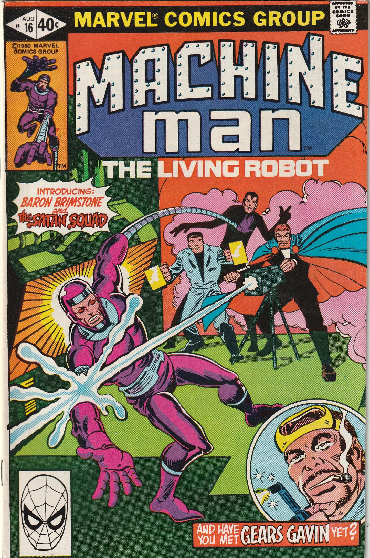 Machine Man #16 (1980) - Steve Ditko