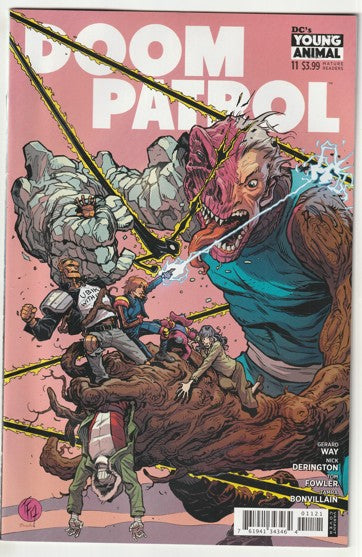 Doom Patrol #11 (2018) - Tom Fowler Variant Cover