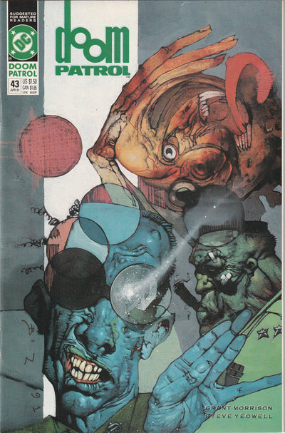 Doom Patrol #43 (1991) - Simon Bisley cover