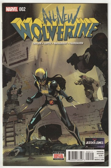 All-New Wolverine #2 (2016) - 1st Honey Badger