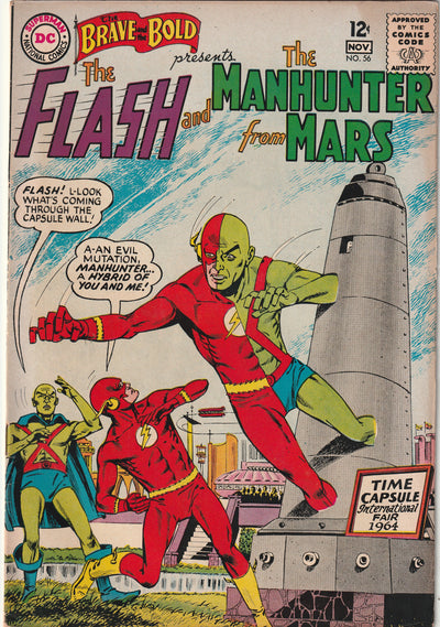 Brave and the Bold #56 (1964) - The Flash and The Manhunter from Mars