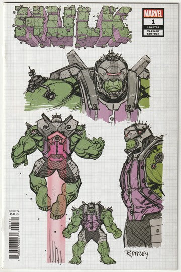 Hulk #1 (LGY #768, 2022) - Ryan Ottley Variant Cover