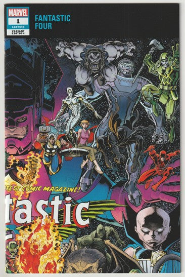 Fantastic Four #1 (LGY #646, Volume 6, 2018) - Wraparound - Connecting Cover