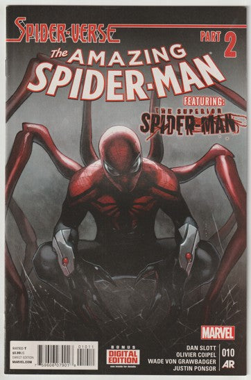 Amazing Spider-Man (Volume 3) #10 (2015) - 1st Appearance Spider-Punk