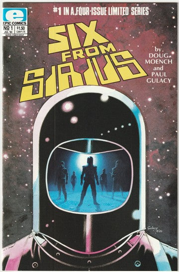 Six From Sirius (1984) - 4 issue mini series - Doug Moench, Paul Gulacy