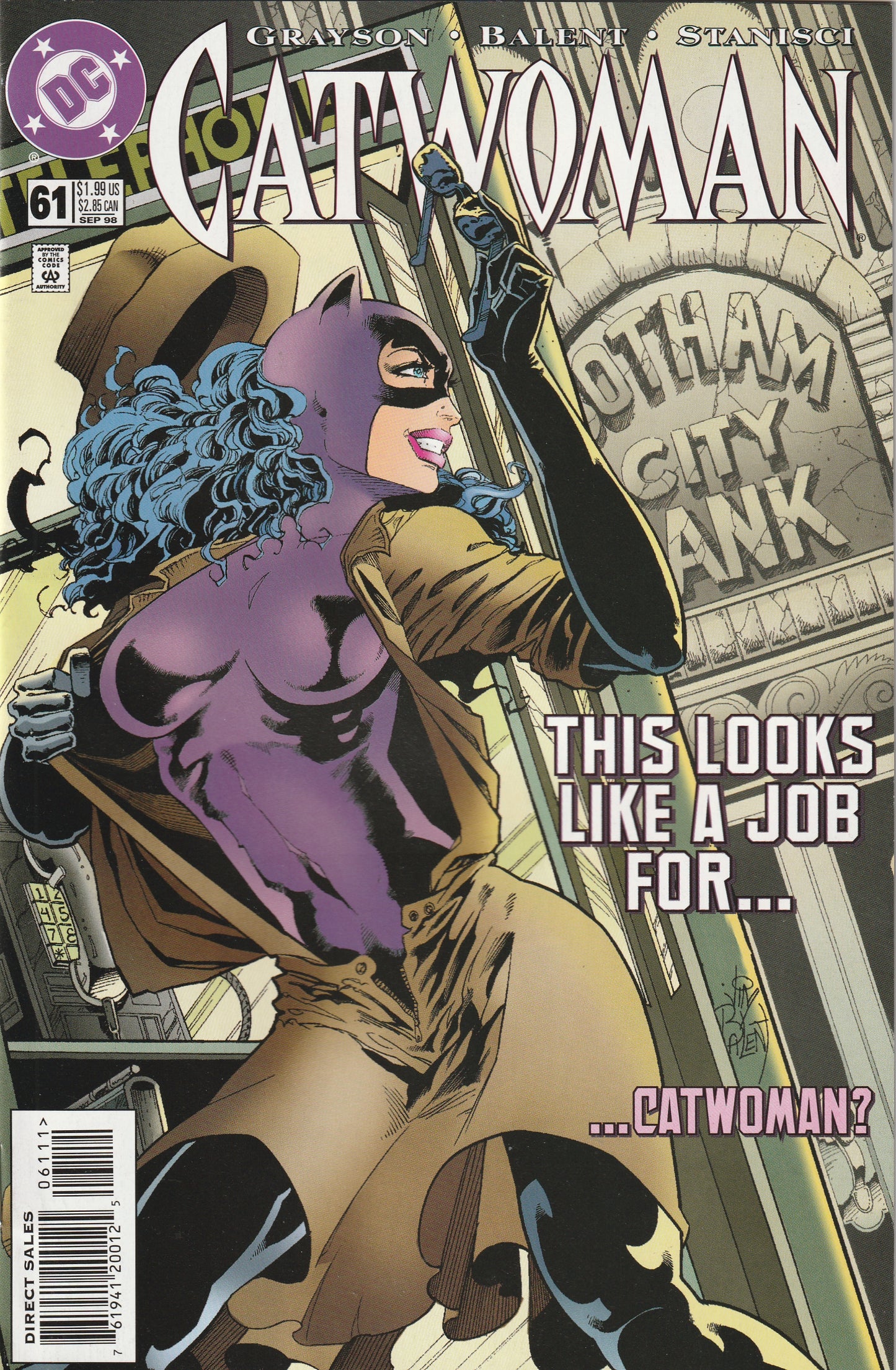 Catwoman #61 (1998) - Devin Grayson, Jim Balent