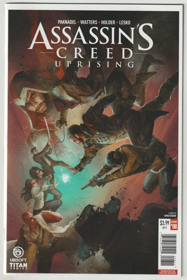 Assassin's Creed: Uprising #8 (2017) - Cover A Sunsetagain