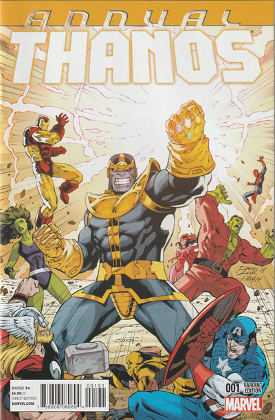 Thanos Annual #1 (2014) - Ron Lim Variant Cover