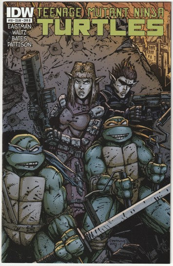 Teenage Mutant Ninja Turtles #19 (2013) - Cover B by Kevin Eastman
